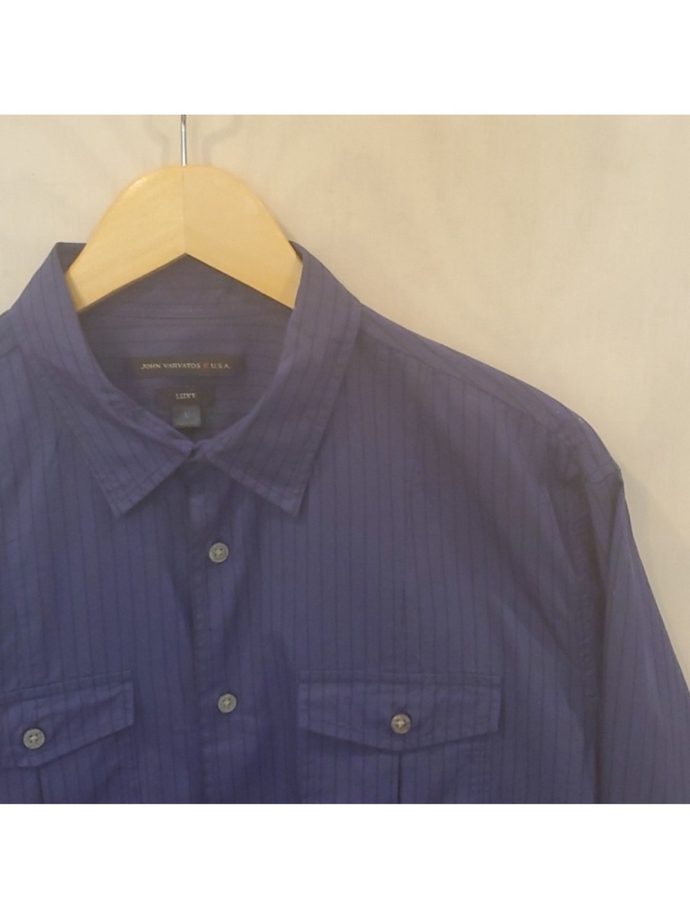 John Varvatos USA Luxe Button Down L